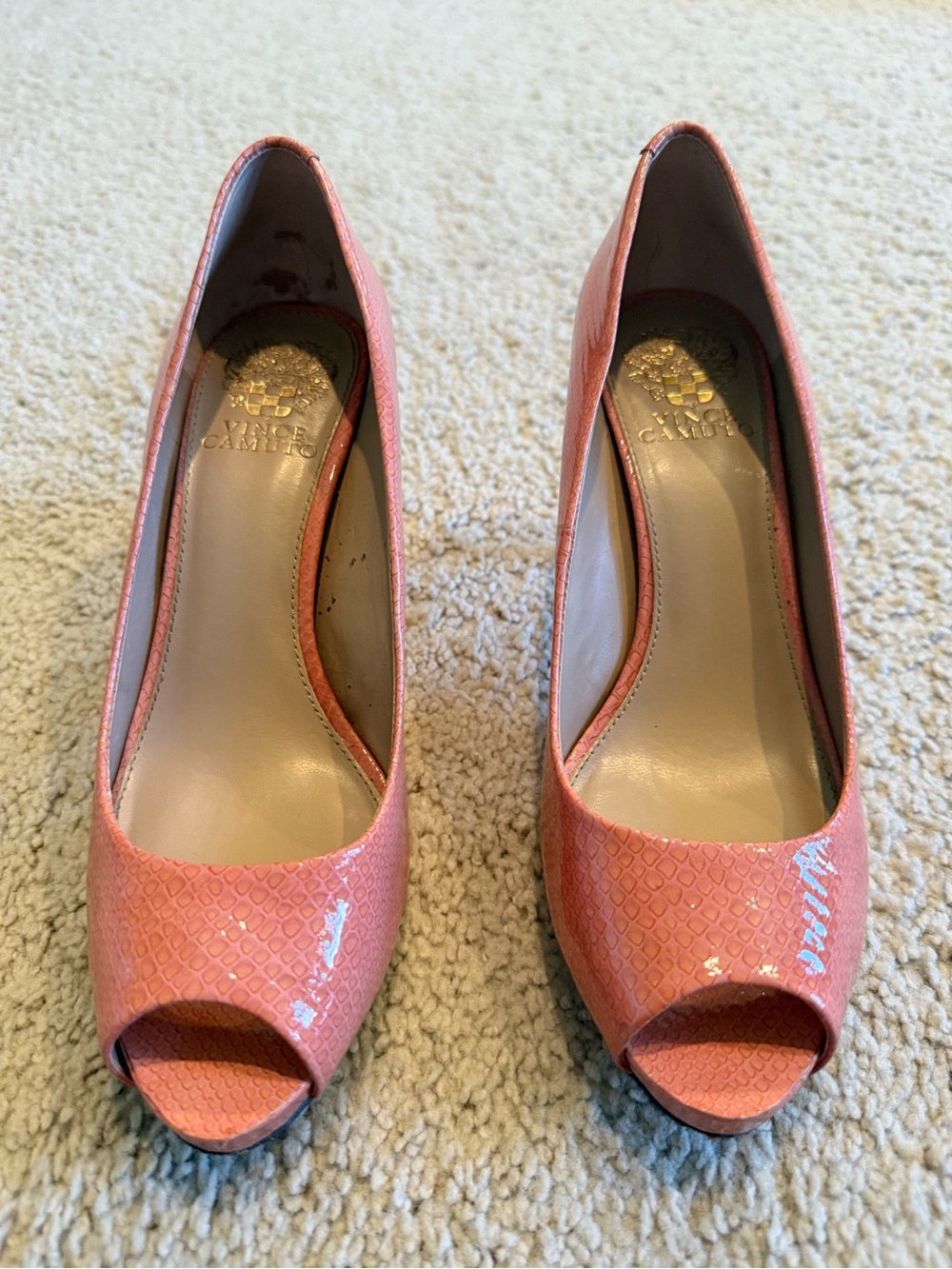 Vince Camuto Coral Peep-Toe Pump